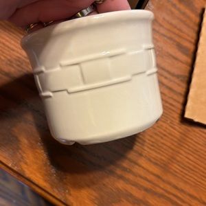 Longaberger One Pint Salt Crock